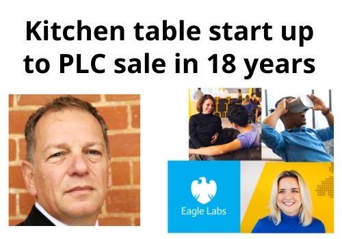 Kitchen table to PLC sale in 18 years