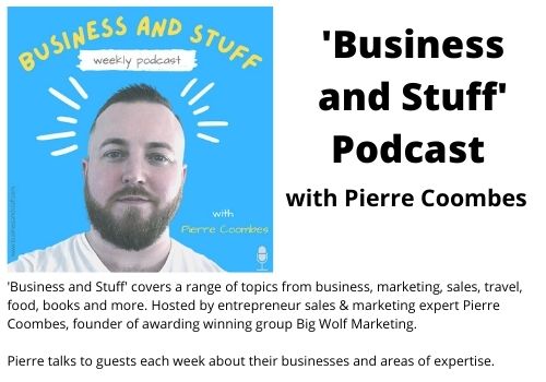 Business and Stuff Pierre Coombes