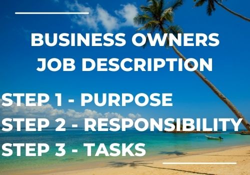 simple business owners job description